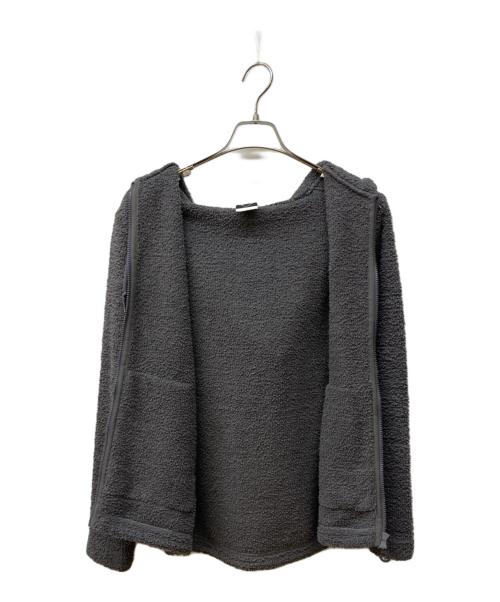 F.C.R.B.（エフシーレアルブリストル）F.C.R.B. (エフシーレアルブリストル) フリースジップパーカー グレー サイズ:Ｓの古着・服飾アイテム