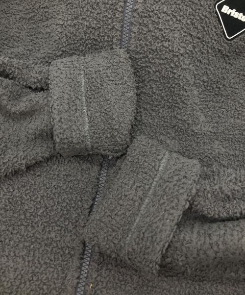 F.C.R.B.（エフシーレアルブリストル）F.C.R.B. (エフシーレアルブリストル) フリースジップパーカー グレー サイズ:Ｓの古着・服飾アイテム