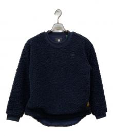 G-STAR RAW（ジースターロゥ）の古着「フリーススウェット」｜ネイビー
