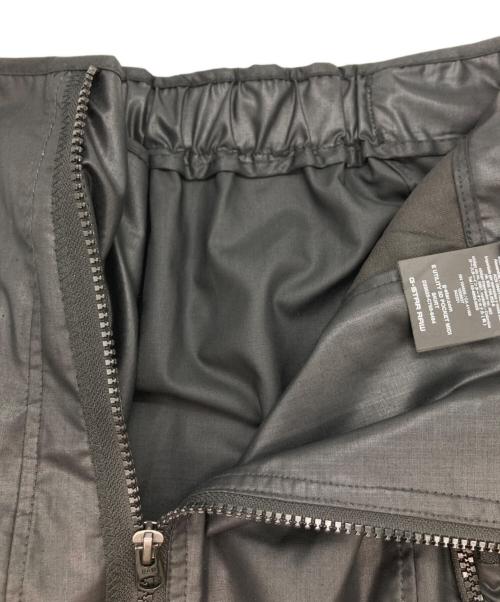 G-STAR RAW（ジースターロゥ）G-STAR RAW (ジースターロゥ) マルチポケットジップスカート ブラック サイズ:XSの古着・服飾アイテム
