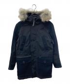 G-STAR RAWジースターロゥ）の古着「切替フーデッドパデットコート」｜ブラック