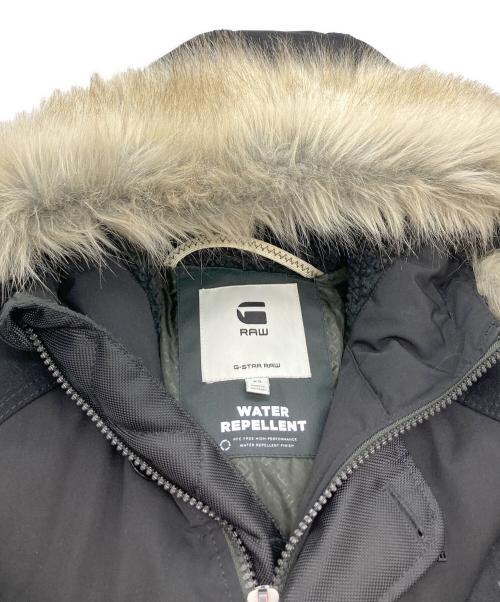 G-STAR RAW（ジースターロゥ）G-STAR RAW (ジースターロゥ) 切替フーデッドパデットコート ブラック サイズ:XSの古着・服飾アイテム