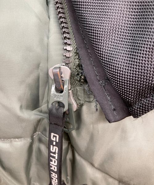 G-STAR RAW（ジースターロゥ）G-STAR RAW (ジースターロゥ) 切替フーデッドパデットコート ブラック サイズ:XSの古着・服飾アイテム