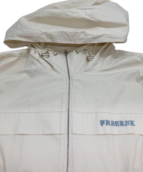 PHATRNK（ファットランク）phatrnk (ファットランク) フーデッドジャケット アイボリー サイズ:Mの古着・服飾アイテム