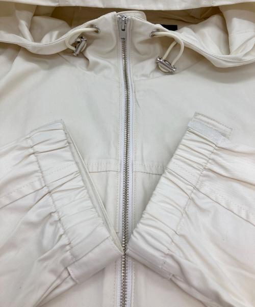 PHATRNK（ファットランク）phatrnk (ファットランク) フーデッドジャケット アイボリー サイズ:Mの古着・服飾アイテム