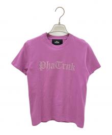 PHATRNK（ファットランク）の古着「ラインストーンチビTシャツ」｜パープル