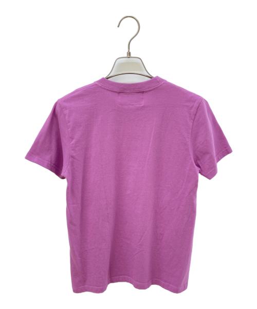 PHATRNK（ファットランク）PHATRNK (ファットランク) ラインストーンチビTシャツ パープル サイズ:XSの古着・服飾アイテム