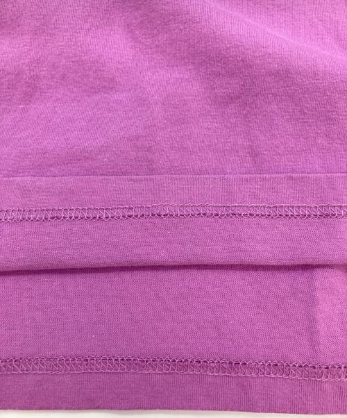 PHATRNK（ファットランク）PHATRNK (ファットランク) ラインストーンチビTシャツ パープル サイズ:XSの古着・服飾アイテム