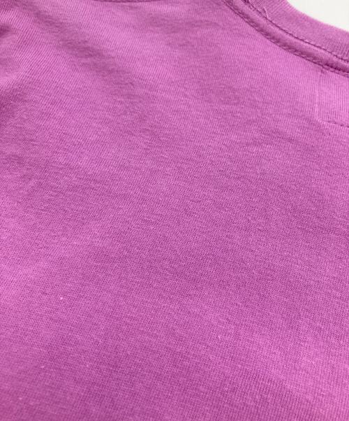 PHATRNK（ファットランク）PHATRNK (ファットランク) ラインストーンチビTシャツ パープル サイズ:XSの古着・服飾アイテム