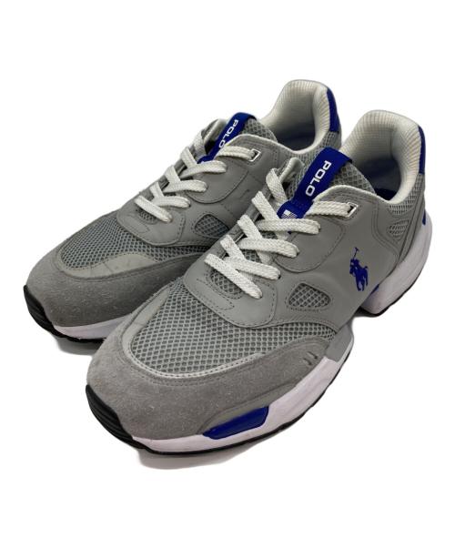 POLO RALPH LAUREN（ポロ・ラルフローレン）POLO RALPH LAUREN (ポロ・ラルフローレン) ローカットスニーカー グレー サイズ:43の古着・服飾アイテム