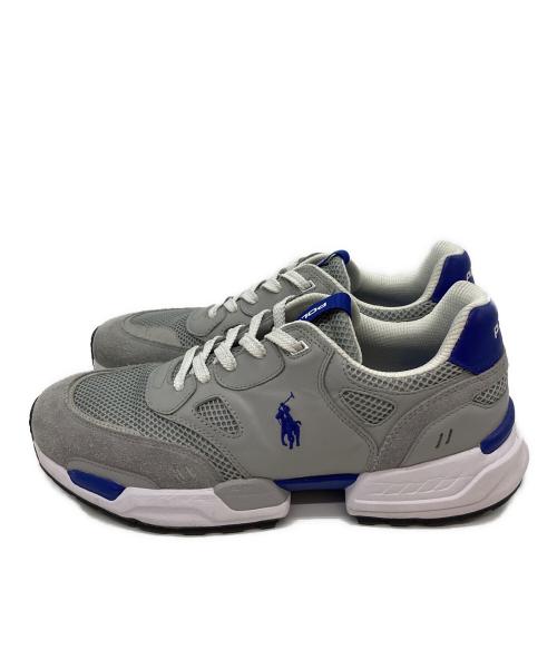 POLO RALPH LAUREN（ポロ・ラルフローレン）POLO RALPH LAUREN (ポロ・ラルフローレン) ローカットスニーカー グレー サイズ:43の古着・服飾アイテム