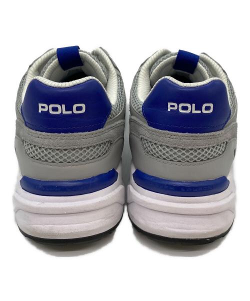 POLO RALPH LAUREN（ポロ・ラルフローレン）POLO RALPH LAUREN (ポロ・ラルフローレン) ローカットスニーカー グレー サイズ:43の古着・服飾アイテム