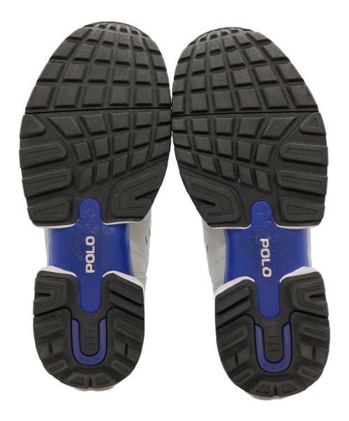 POLO RALPH LAUREN（ポロ・ラルフローレン）POLO RALPH LAUREN (ポロ・ラルフローレン) ローカットスニーカー グレー サイズ:43の古着・服飾アイテム