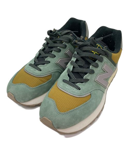 NEW BALANCE（ニューバランス）NEW BALANCE (ニューバランス) STONE ISLAND (ストーンアイランド) ローカットスニーカー グリーン サイズ:27.5cmの古着・服飾アイテム