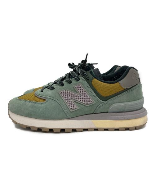 NEW BALANCE（ニューバランス）NEW BALANCE (ニューバランス) STONE ISLAND (ストーンアイランド) ローカットスニーカー グリーン サイズ:27.5cmの古着・服飾アイテム