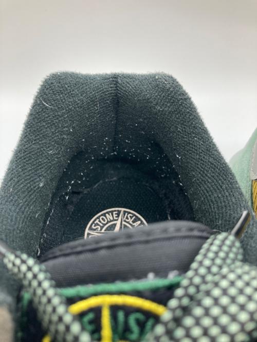 NEW BALANCE（ニューバランス）NEW BALANCE (ニューバランス) STONE ISLAND (ストーンアイランド) ローカットスニーカー グリーン サイズ:27.5cmの古着・服飾アイテム