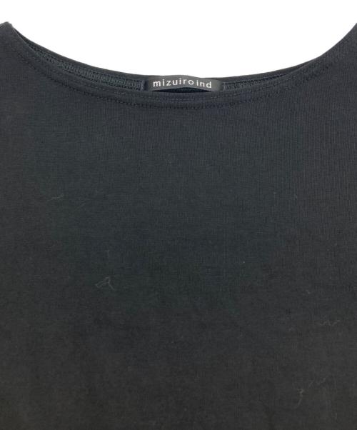mizuiro-ind（ミズイロインド）mizuiro-ind (ミズイロインド) ノースリーブワンピース ブラック サイズ:FREEの古着・服飾アイテム