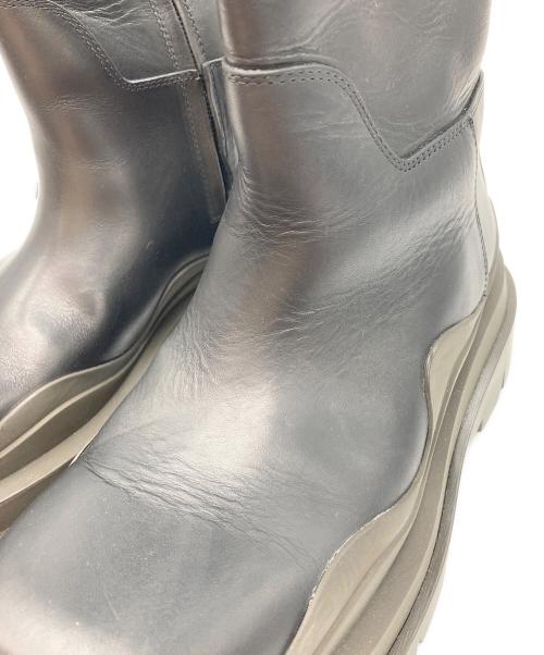 BOTTEGA VENETA（ボッテガベネタ）BOTTEGA VENETA (ボッテガベネタ) タイヤチェルシーロングブーツ ブラック サイズ:37の古着・服飾アイテム
