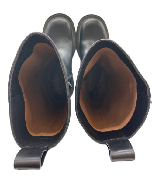 BOTTEGA VENETA（ボッテガベネタ）BOTTEGA VENETA (ボッテガベネタ) タイヤチェルシーロングブーツ ブラック サイズ:37の古着・服飾アイテム