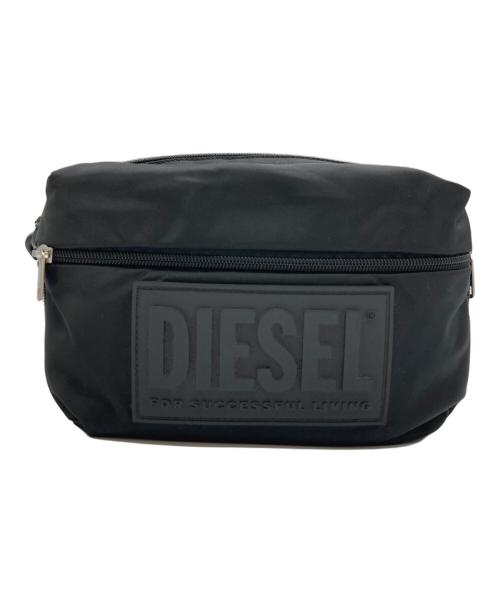 DIESEL（ディーゼル）DIESEL (ディーゼル) BIGラバータグ ショルダーバッグ ブラック サイズ:-の古着・服飾アイテム
