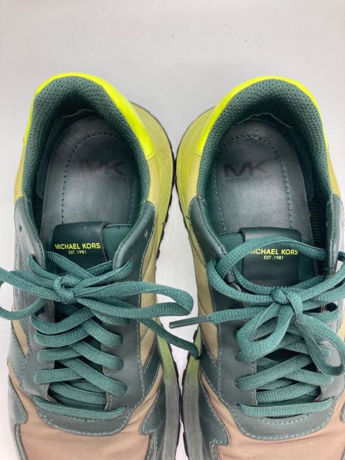 MICHAEL KORS（マイケル・コース）MICHAEL KORS (マイケルコース) ローカットスニーカー グリーン サイズ:-の古着・服飾アイテム