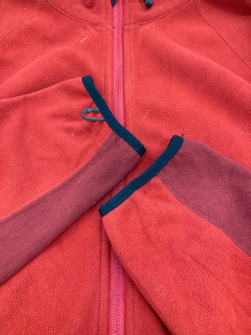 L.L.Bean（エルエルビーン）L.L.Bean (エルエルビーン) 裾ロゴフリースジャケット レッド サイズ:Lの古着・服飾アイテム