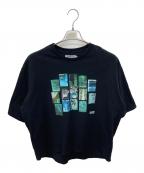 TIGHTBOOTH PRODUCTIONタイトブースプロダクション）の古着「プリントTシャツ」｜ブラック