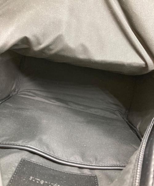 Calvin Klein Jeans（カルバンクラインジーンズ）Calvin Klein Jeans (カルバンクラインジーンズ) エコレザーリュック ブラックの古着・服飾アイテム