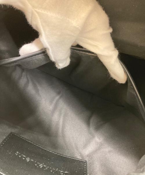 Calvin Klein Jeans（カルバンクラインジーンズ）Calvin Klein Jeans (カルバンクラインジーンズ) エコレザーリュック ブラックの古着・服飾アイテム