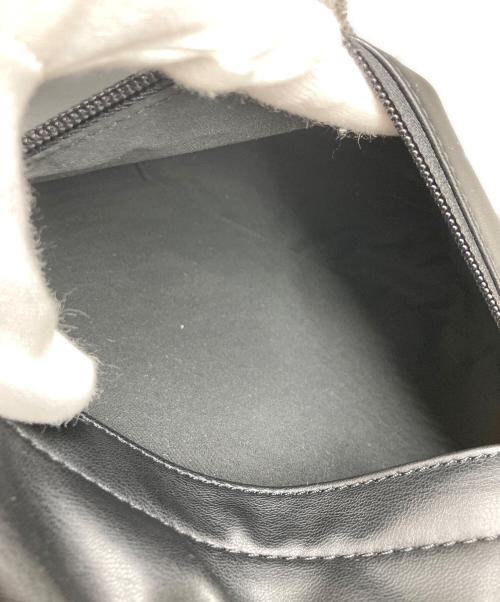 Calvin Klein Jeans（カルバンクラインジーンズ）Calvin Klein Jeans (カルバンクラインジーンズ) エコレザーリュック ブラックの古着・服飾アイテム