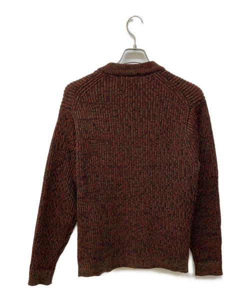 VAN（ヴァン）VAN (ヴァン) ニットジャケット レッド サイズ:不明の古着・服飾アイテム