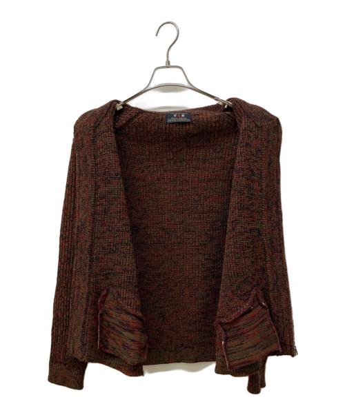 VAN（ヴァン）VAN (ヴァン) ニットジャケット レッド サイズ:不明の古着・服飾アイテム