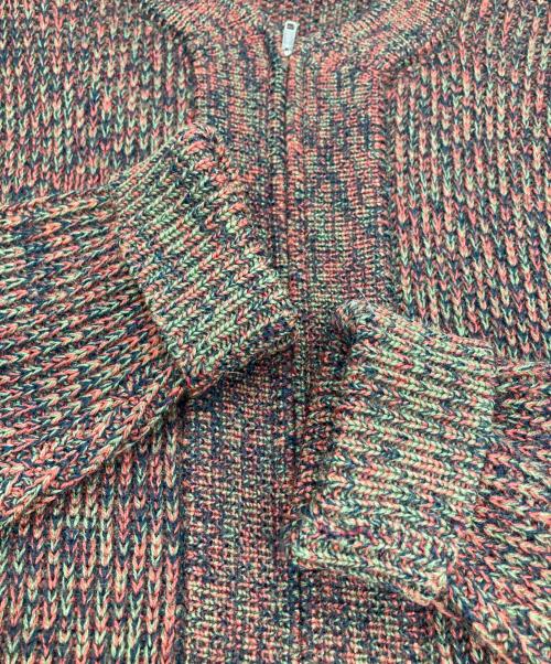 VAN（ヴァン）VAN (ヴァン) ニットジャケット レッド サイズ:不明の古着・服飾アイテム