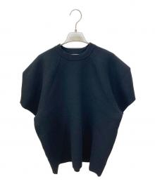 machatt（マチャット）の古着「ラグランニット」｜ブラック