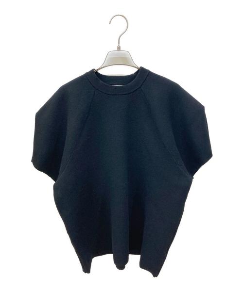 machatt（マチャット）machatt (マチャット) ラグランニット ブラック サイズ:FREEの古着・服飾アイテム