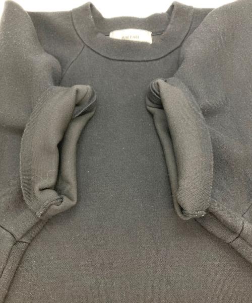 machatt（マチャット）machatt (マチャット) ラグランニット ブラック サイズ:FREEの古着・服飾アイテム