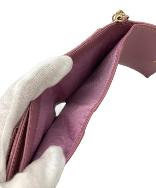 Christian Dior（クリスチャン ディオール）Christian Dior (クリスチャン ディオール) ロータスウォレット ピンク サイズ:-の古着・服飾アイテム