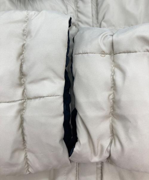 M'S GRACY（エムズグレイシー）M'S GRACY (エムズグレイシー) ダウンコート ブラック×ベージュ サイズ:40の古着・服飾アイテム