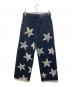 MSGM (エムエスジーエム) スターデザインデニムパンツ ブラック サイズ:40：7000円