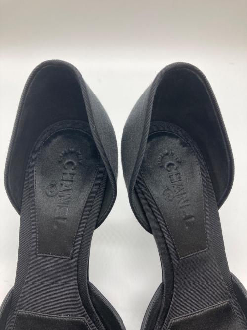 CHANEL（シャネル）CHANEL (シャネル) ココビジューハイヒールパンプス ブラック サイズ:34の古着・服飾アイテム