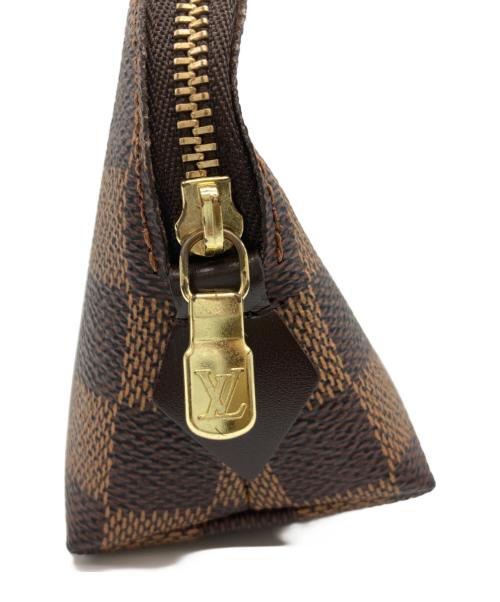 LOUIS VUITTON（ルイ ヴィトン）LOUIS VUITTON (ルイ ヴィトン) ポシェット・コスメティック/ポーチ ブラウン サイズ:-の古着・服飾アイテム