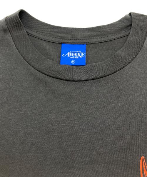 AWAKE（アウェイク）AWAKE (アウェイク) プリントTシャツ ブラック サイズ:Mの古着・服飾アイテム