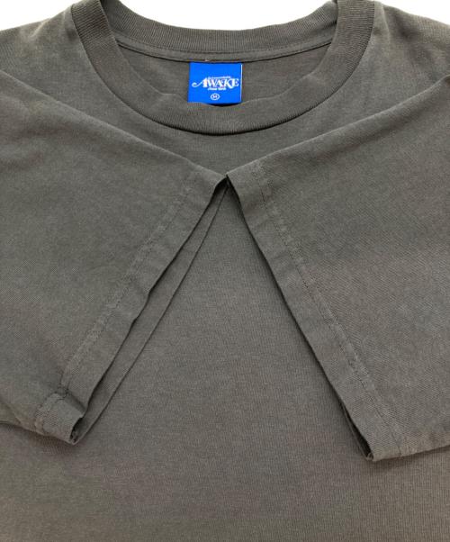 AWAKE（アウェイク）AWAKE (アウェイク) プリントTシャツ ブラック サイズ:Mの古着・服飾アイテム