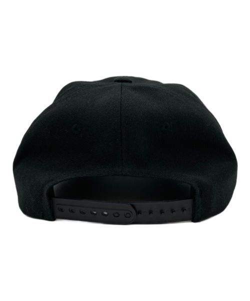 stussy（ステューシー）stussy (ステューシー) 折れクラウンキャップ ブラックの古着・服飾アイテム
