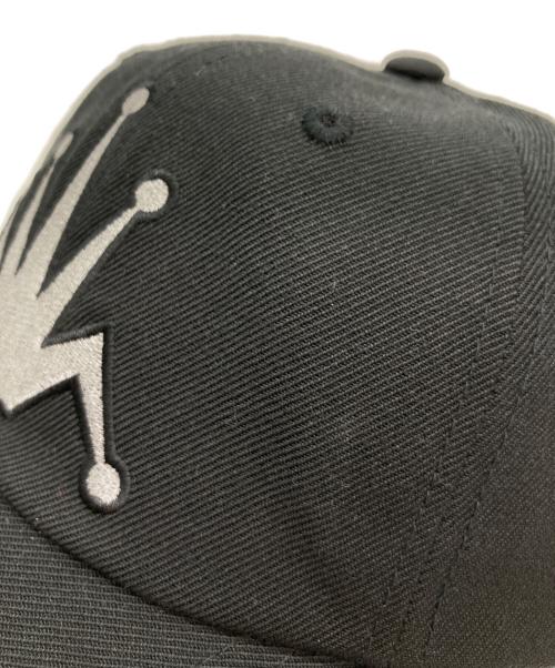 stussy（ステューシー）stussy (ステューシー) 折れクラウンキャップ ブラックの古着・服飾アイテム