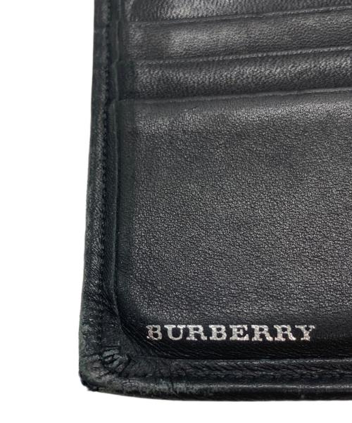 BURBERRY（バーバリー）BURBERRY (バーバリー) 2つ折り財布 ブラックの古着・服飾アイテム