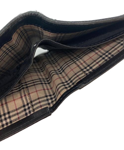 BURBERRY（バーバリー）BURBERRY (バーバリー) 2つ折り財布 ブラックの古着・服飾アイテム