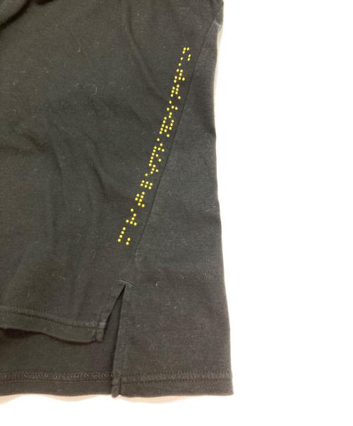 MARITHE+FRANCOIS GIRBAUD（マリテフランソワジルボー）MARITHE+FRANCOIS GIRBAUD (マリテフランソワジルボー) アシメネックTシャツ ブラック サイズ:Lの古着・服飾アイテム