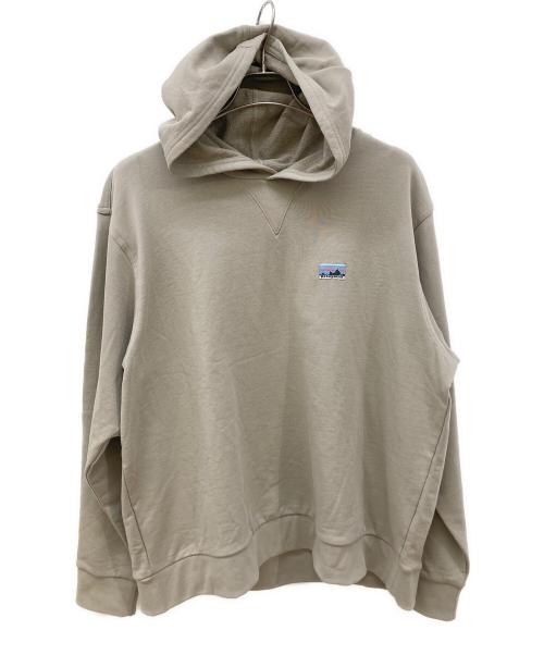 Patagonia（パタゴニア）Patagonia (パタゴニア) デイリー・フーディ・スウェットシャツ ベージュ サイズ:Lの古着・服飾アイテム
