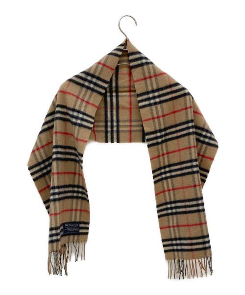 Burberry's（バーバリー）Burberry's (バーバリーズ) maruzen (マルゼン) マフラー ブラウンの古着・服飾アイテム